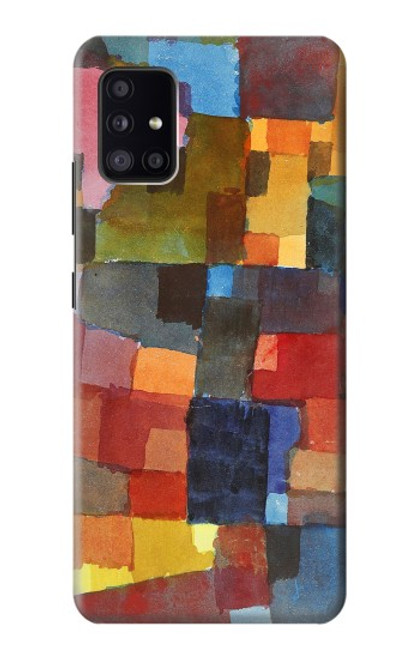 W3341 Paul Klee Raumarchitekturen Hard Case and Leather Flip Case For Samsung Galaxy A41