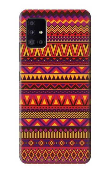 W3404 Aztecs Pattern Hard Case and Leather Flip Case For Samsung Galaxy A41