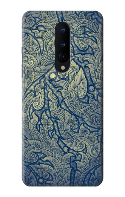 W0568 Thai Art Hard Case and Leather Flip Case For OnePlus 8