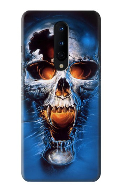 W1462 Vampire Skull Hard Case and Leather Flip Case For OnePlus 8