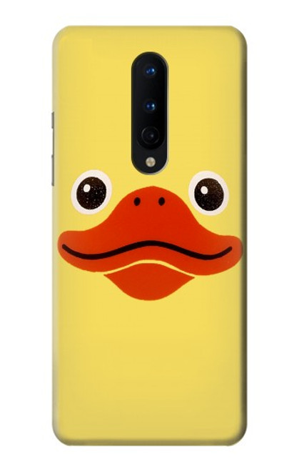 W1922 Duck Face Hard Case and Leather Flip Case For OnePlus 8