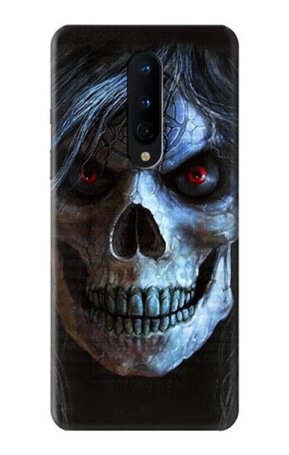 W2585 Evil Death Skull Pentagram Hard Case and Leather Flip Case For OnePlus 8