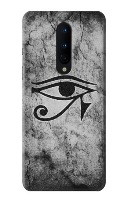 W3108 Ancient Egyptian Sun Eye Of Horus Hard Case and Leather Flip Case For OnePlus 8