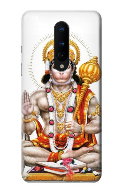 W3186 Lord Hanuman Chalisa Hindi Hindu Hard Case and Leather Flip Case For OnePlus 8