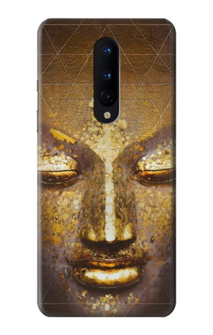 W3189 Magical Yantra Buddha Face Hard Case and Leather Flip Case For OnePlus 8