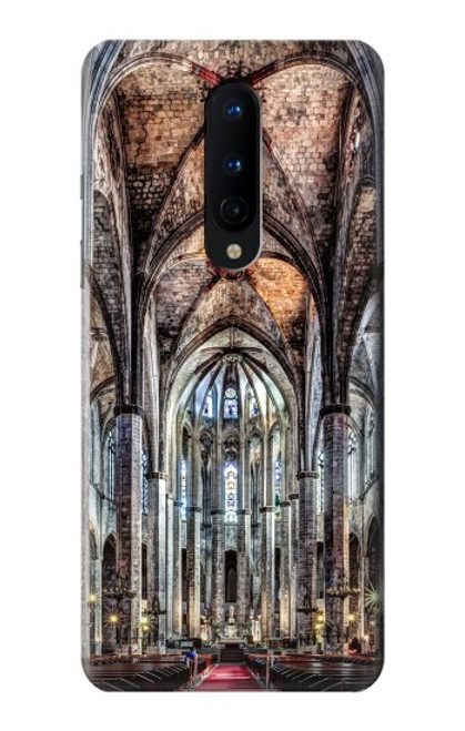 W3210 Santa Maria Del Mar Cathedral Hard Case and Leather Flip Case For OnePlus 8