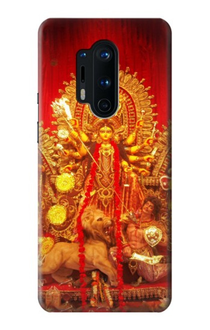 W1030 Hindu God Durga Puja Hard Case and Leather Flip Case For OnePlus 8 Pro