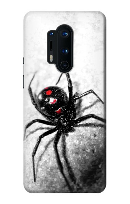 W2386 Black Widow Spider Hard Case and Leather Flip Case For OnePlus 8 Pro