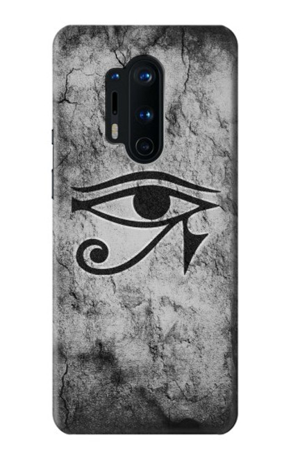 W3108 Ancient Egyptian Sun Eye Of Horus Hard Case and Leather Flip Case For OnePlus 8 Pro