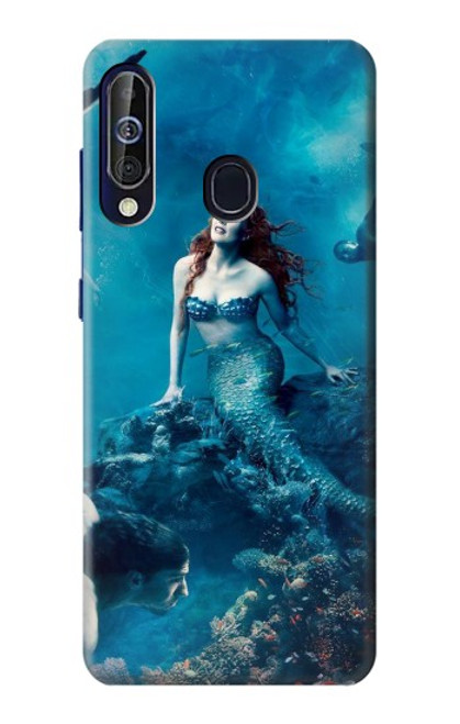 W0899 Mermaid Hard Case and Leather Flip Case For Samsung Galaxy A60