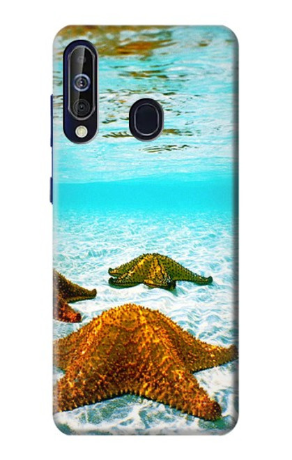 W1679 Starfish Sea Beach Hard Case and Leather Flip Case For Samsung Galaxy A60