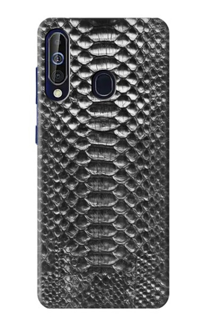 W2090 Python Skin Graphic Printed Hard Case and Leather Flip Case For Samsung Galaxy A60