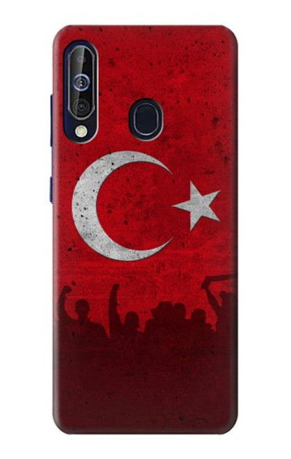 W2991 Turkey Football Soccer Hard Case and Leather Flip Case For Samsung Galaxy A60