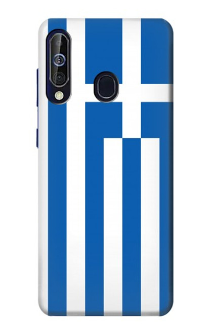 W3102 Flag of Greece Hard Case and Leather Flip Case For Samsung Galaxy A60