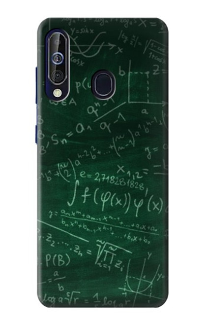 W3190 Math Formula Greenboard Hard Case and Leather Flip Case For Samsung Galaxy A60