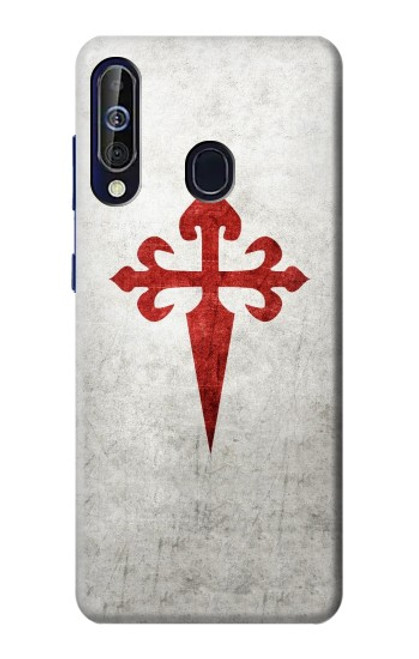 W3200 Order of Santiago Cross of Saint James Hard Case and Leather Flip Case For Samsung Galaxy A60