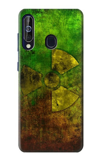 W3202 Radioactive Nuclear Hazard Symbol Hard Case and Leather Flip Case For Samsung Galaxy A60