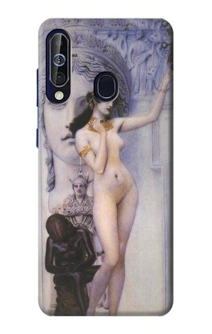 W3353 Gustav Klimt Allegory of Sculpture Hard Case and Leather Flip Case For Samsung Galaxy A60