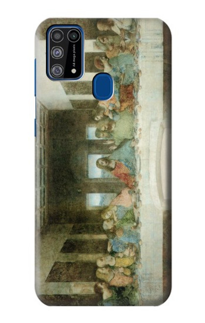 W0173 Leonardo DaVinci The Last Supper Hard Case and Leather Flip Case For Samsung Galaxy M31