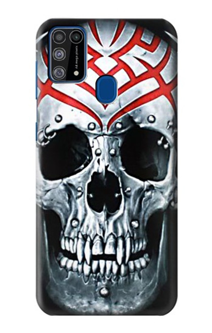 W0223 Vampire Skull Tattoo Hard Case and Leather Flip Case For Samsung Galaxy M31