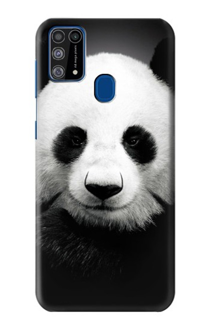 W1072 Panda Bear Hard Case and Leather Flip Case For Samsung Galaxy M31