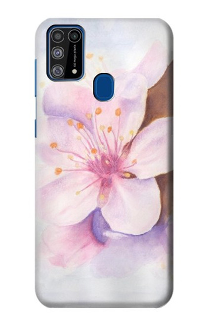 W1415 Sakura Blossom Art Hard Case and Leather Flip Case For Samsung Galaxy M31