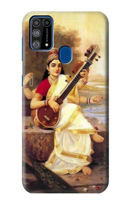 W1420 Saraswati Hindu Goddess Hard Case and Leather Flip Case For Samsung Galaxy M31