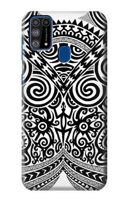 W1655 Maori Tattoo Hard Case and Leather Flip Case For Samsung Galaxy M31