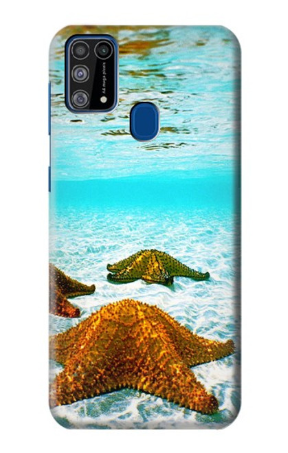 W1679 Starfish Sea Beach Hard Case and Leather Flip Case For Samsung Galaxy M31