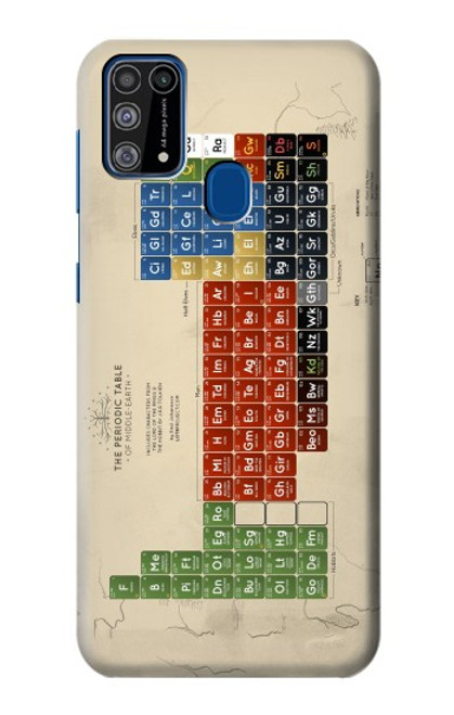 W1695 The Periodic Table of Middle Earth Hard Case and Leather Flip Case For Samsung Galaxy M31