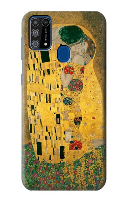 W2137 Gustav Klimt The Kiss Hard Case and Leather Flip Case For Samsung Galaxy M31