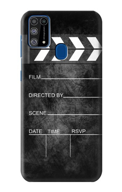 W2919 Vintage Director Clapboard Hard Case and Leather Flip Case For Samsung Galaxy M31