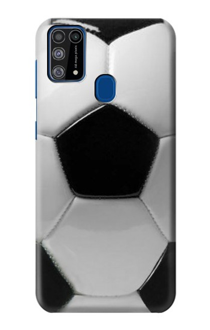 W2964 Football Soccer Ball Hard Case and Leather Flip Case For Samsung Galaxy M31