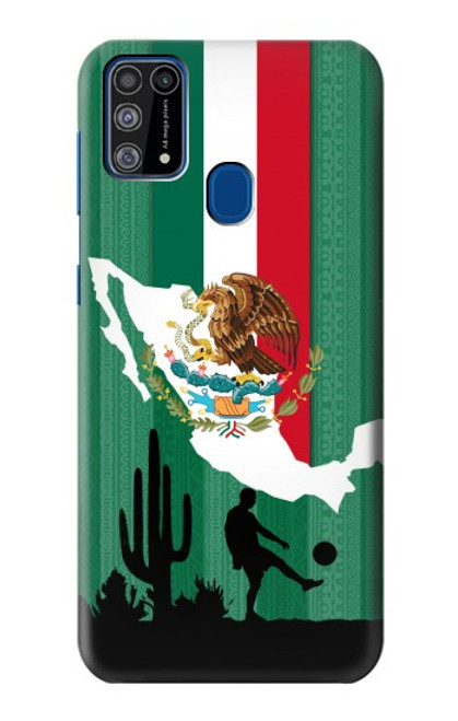 W2994 Mexico Football Soccer Hard Case and Leather Flip Case For Samsung Galaxy M31