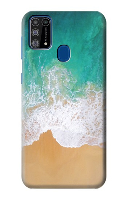 W3150 Sea Beach Hard Case and Leather Flip Case For Samsung Galaxy M31