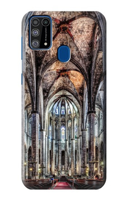 W3210 Santa Maria Del Mar Cathedral Hard Case and Leather Flip Case For Samsung Galaxy M31