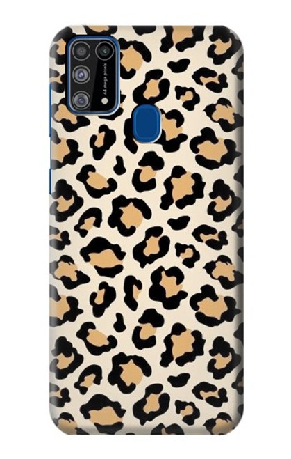 W3374 Fashionable Leopard Seamless Pattern Hard Case and Leather Flip Case For Samsung Galaxy M31