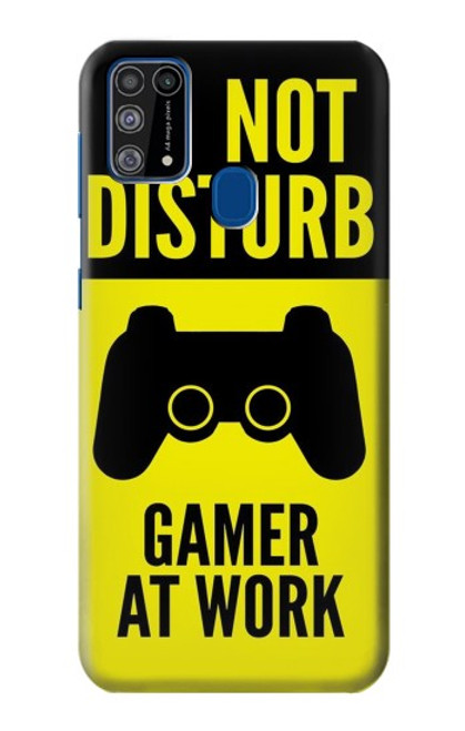 W3515 Gamer Work Hard Case and Leather Flip Case For Samsung Galaxy M31