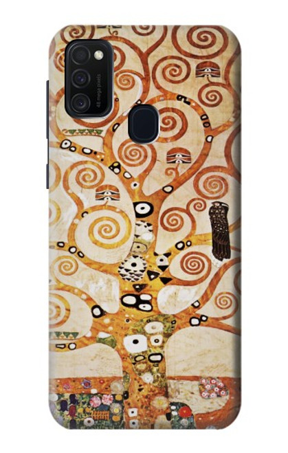 W2723 The Tree of Life Gustav Klimt Hard Case and Leather Flip Case For Samsung Galaxy M21