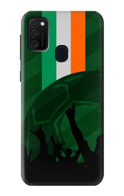 W3002 Ireland Football Soccer Hard Case and Leather Flip Case For Samsung Galaxy M21