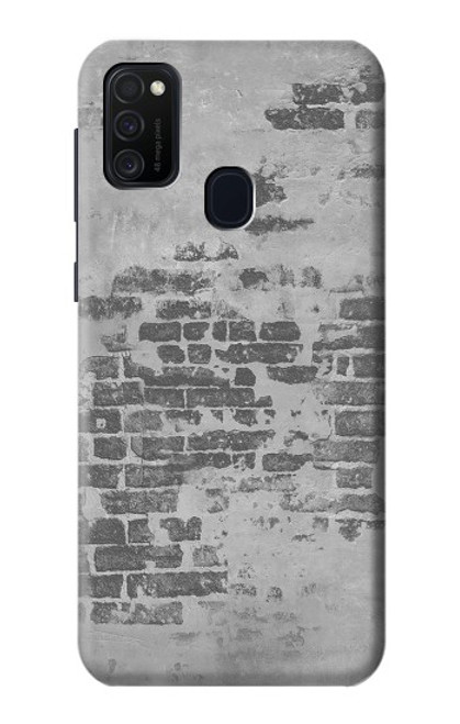 W3093 Old Brick Wall Hard Case and Leather Flip Case For Samsung Galaxy M21