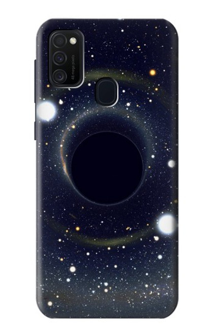 W3617 Black Hole Hard Case and Leather Flip Case For Samsung Galaxy M21