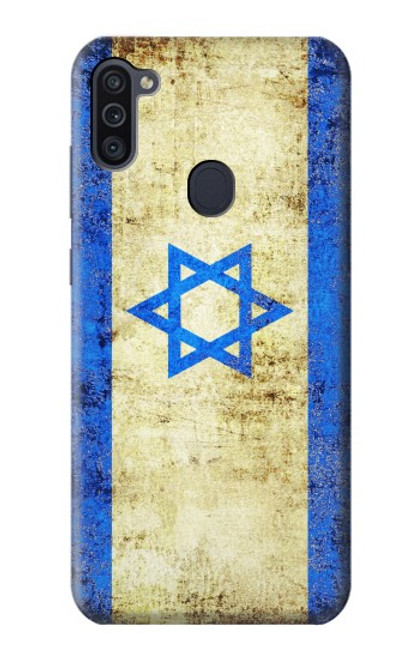 W2614 Israel Old Flag Hard Case and Leather Flip Case For Samsung Galaxy M11