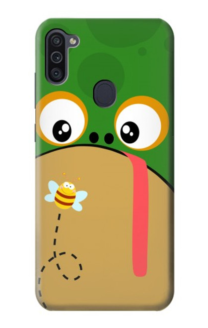 W2765 Frog Bee Cute Cartoon Hard Case and Leather Flip Case For Samsung Galaxy M11