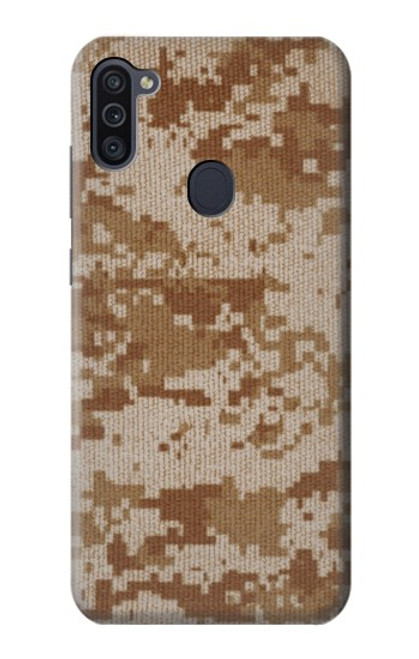 W2939 Desert Digital Camo Camouflage Hard Case and Leather Flip Case For Samsung Galaxy M11