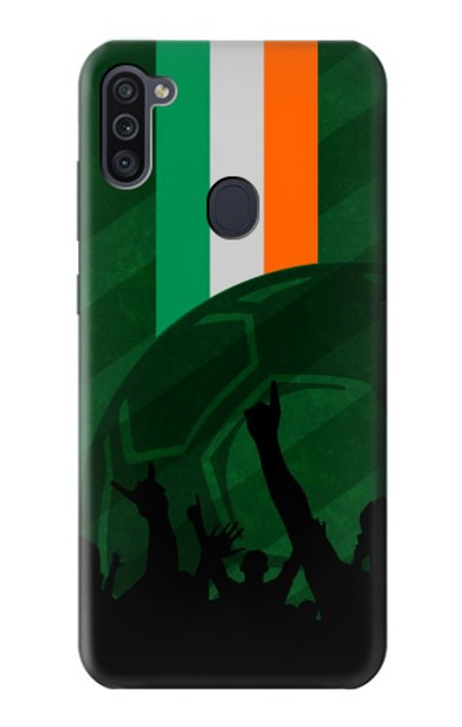 W3002 Ireland Football Soccer Hard Case and Leather Flip Case For Samsung Galaxy M11