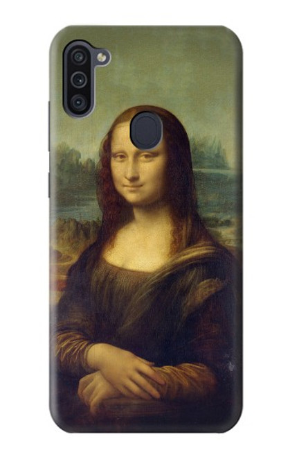 W3038 Mona Lisa Da Vinci Painting Hard Case and Leather Flip Case For Samsung Galaxy M11