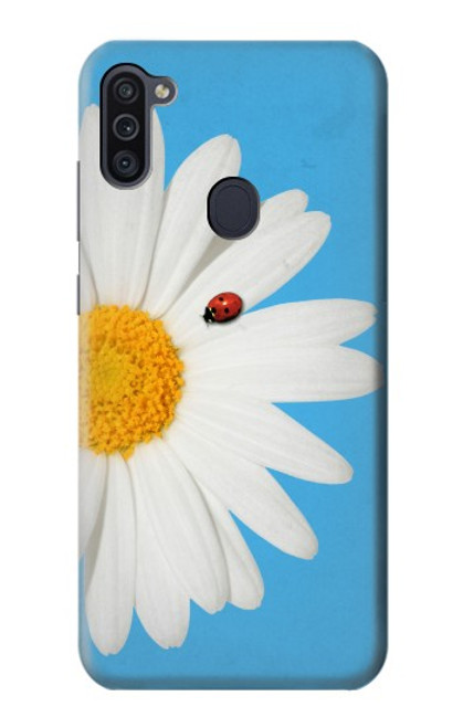 W3043 Vintage Daisy Lady Bug Hard Case and Leather Flip Case For Samsung Galaxy M11