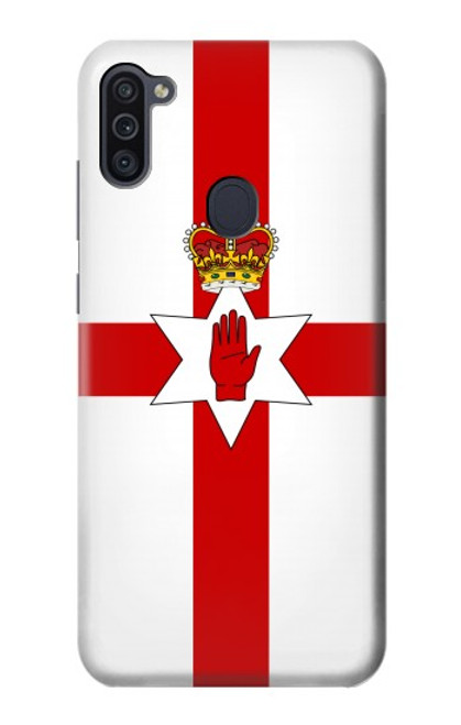 W3089 Flag of Northern Ireland Hard Case and Leather Flip Case For Samsung Galaxy M11