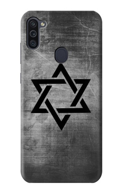 W3107 Judaism Star of David Symbol Hard Case and Leather Flip Case For Samsung Galaxy M11